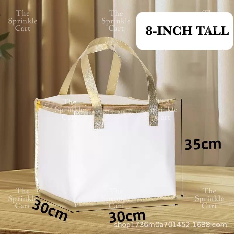 High Quality Reusable Insulated Takeout Bag for Cake Single and Tall Layer Packaging TSC