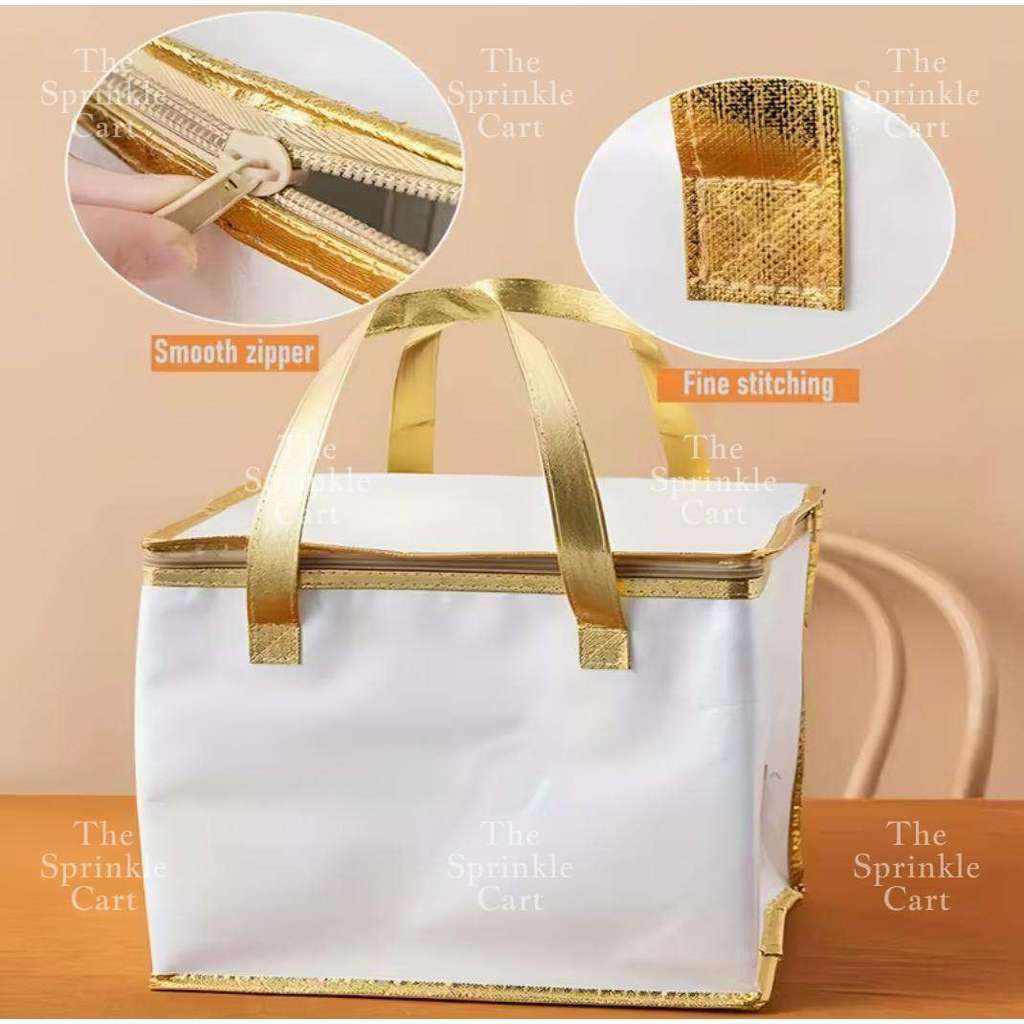 High Quality Reusable Insulated Takeout Bag for Cake Single and Tall Layer Packaging TSC