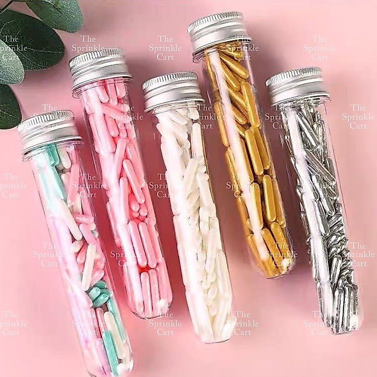 [NEW DESIGNS] Edible Sprinkles Dragees Pearls Rods Capsule for Cake Decoration TSC