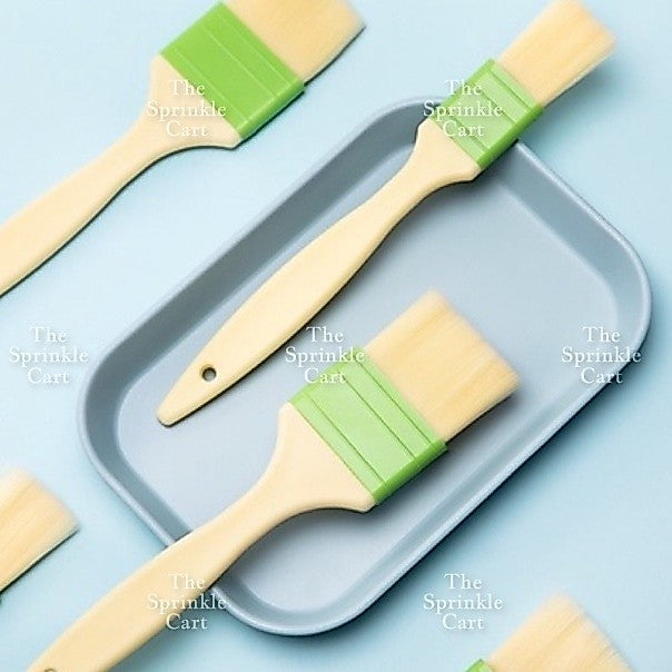 High Quality Wool Pastry Brush Food Grade BBQ Basting Brush Kitchen Tool TSC