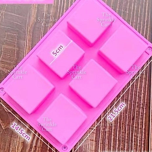 Bar Silicone Molder for Soap Chocolate Candle Mould TSC