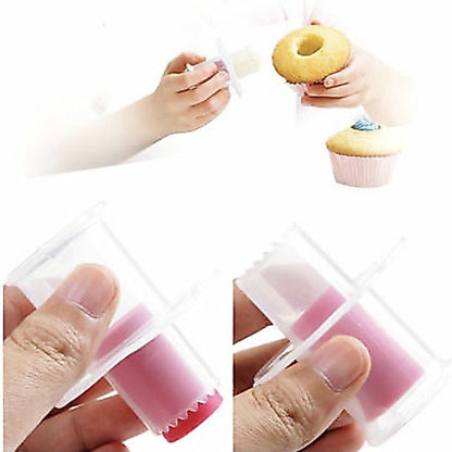 1pc Creative Corer Cupcake Muffin Hole Digger Icing Filler TSC