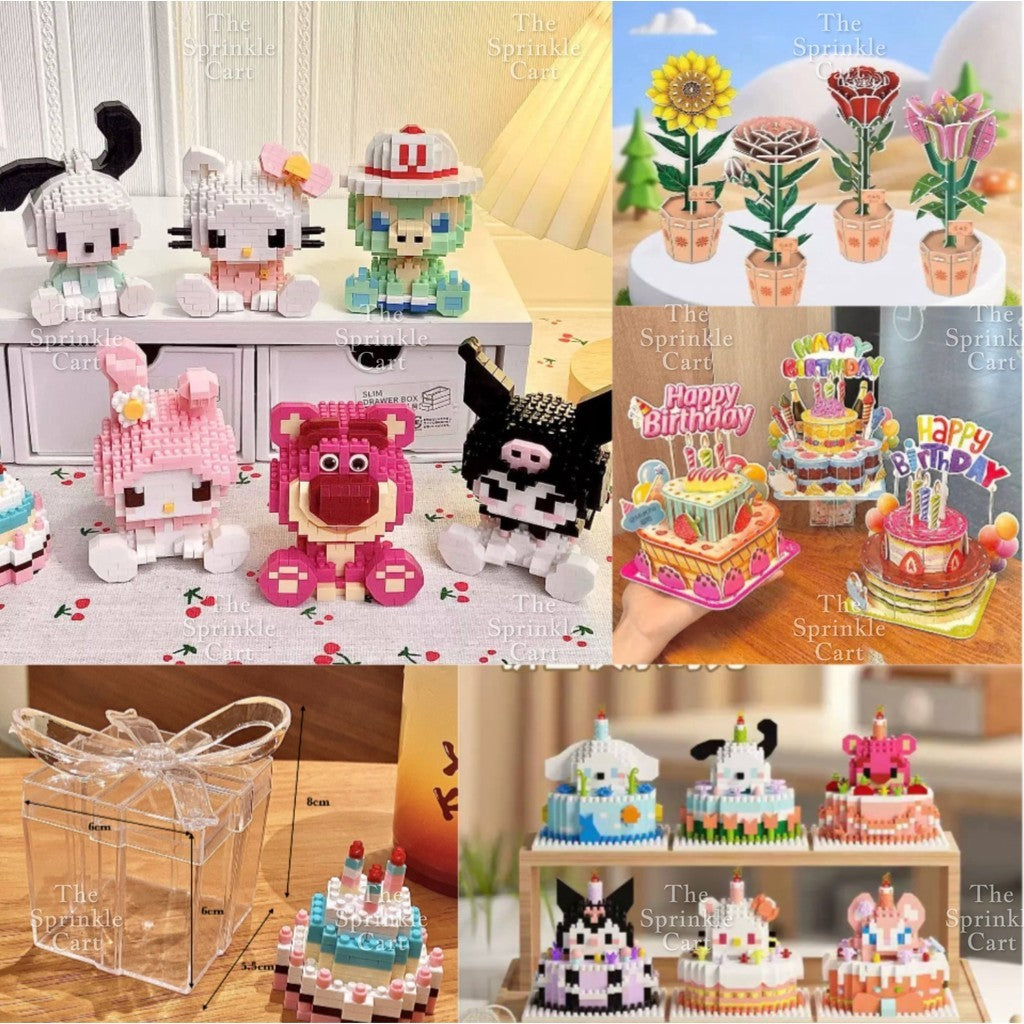 3D Building Blocks and Cardboard Puzzle Toy Assembly for Fun Pastime and DIY Decoration TSC