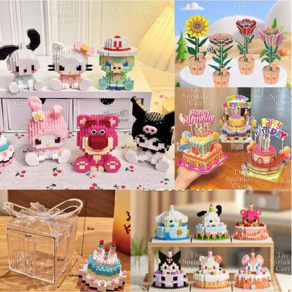 3D Building Blocks and Cardboard Puzzle Toy Assembly for Fun Pastime and DIY Decoration TSC