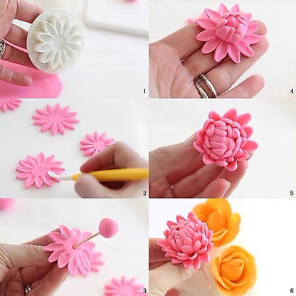 14pcs Plastic Sculpting Modelling Tool  for Cake Fondant Gum Paste and DIY Arts Use TSC