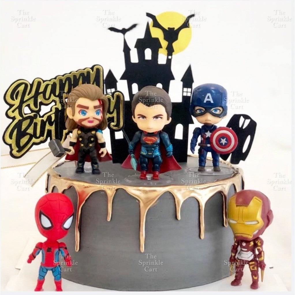 Avengers Figure Cake Topper and Toy TSC