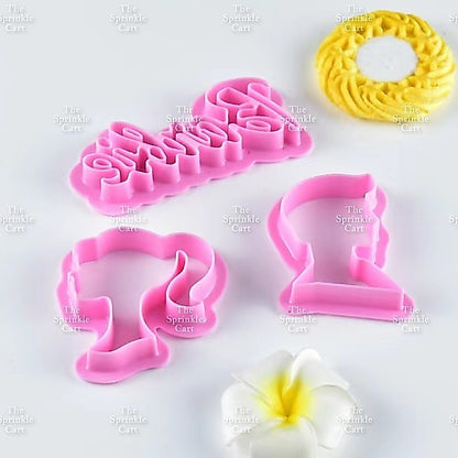 Superhero Princess Stamp Cutter Avengers Batman Superman Barbie Design for Cookie Fondant Cake Decoration and DIY Craft TSC