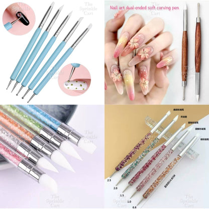 Dotting and Sculpting Tool for Gumpaste Fondant DIY Clay and Nail Art TSC