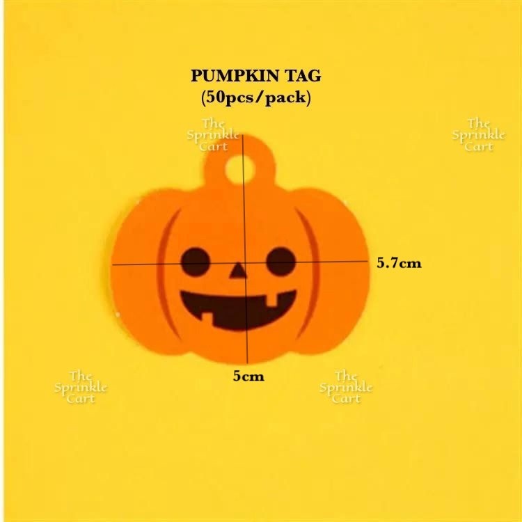 Halloween Tag and Food Box Sticker for DIY Occasion Packaging Label TSC