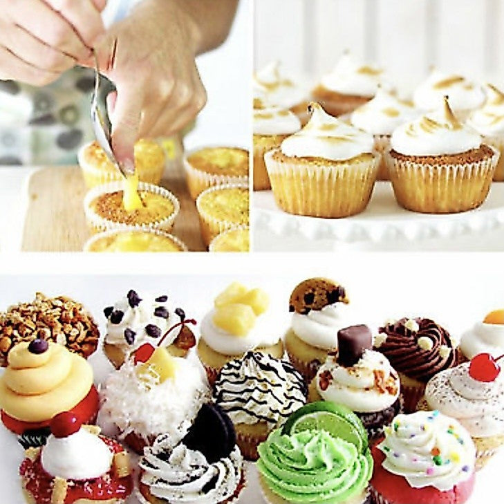 1pc Creative Corer Cupcake Muffin Hole Digger Icing Filler TSC
