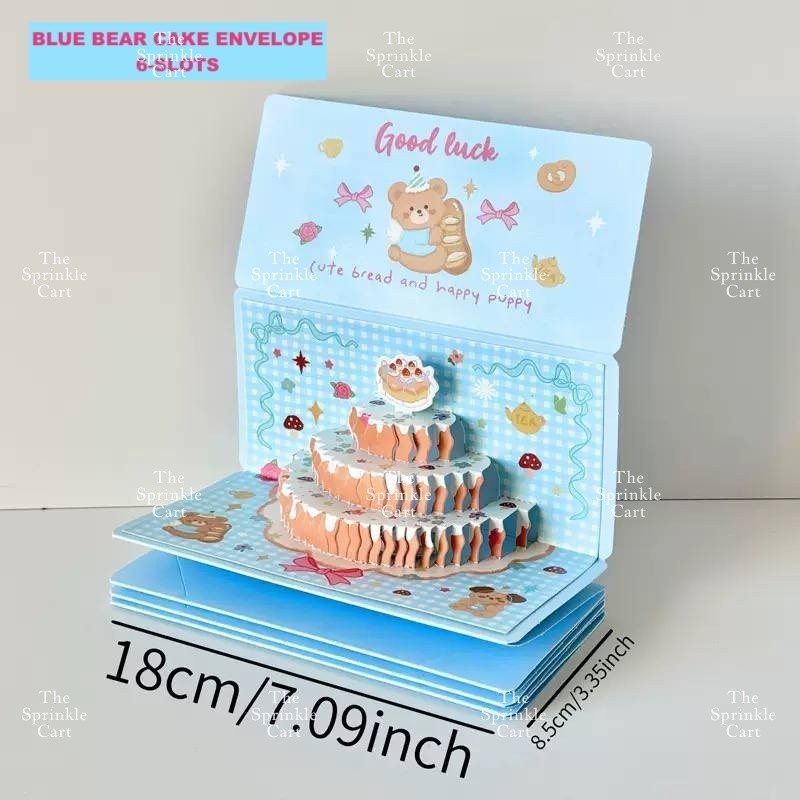 Surprise Money Accordion Angpao Envelope for Birthday Christmas Valentines and Mothers DayTSC