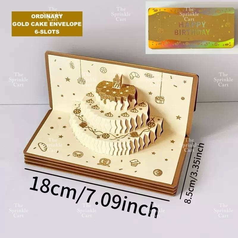 Surprise Money Accordion Angpao Envelope for Birthday Christmas Valentines and Mothers DayTSC