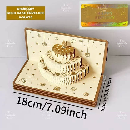 Surprise Money Accordion Angpao Envelope for Birthday Christmas Valentines and Mothers DayTSC