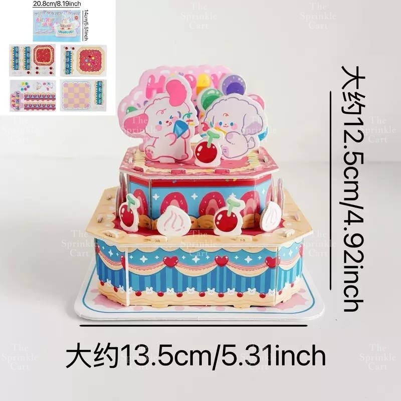 Surprise Money Accordion Angpao Envelope for Birthday Christmas Valentines and Mothers DayTSC