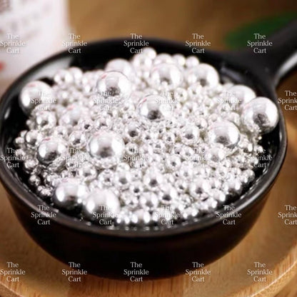 Edible Sprinkles Dragees Pearl Cake Decoration Sprinkle 50grams Confetti