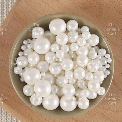 Edible Sprinkles Dragees Pearl Cake Decoration Sprinkle 50grams Confetti